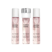 Chanel Chance Eau Tendre Eau De Toilette Twist and Spray Refill Set 3 x 20ml