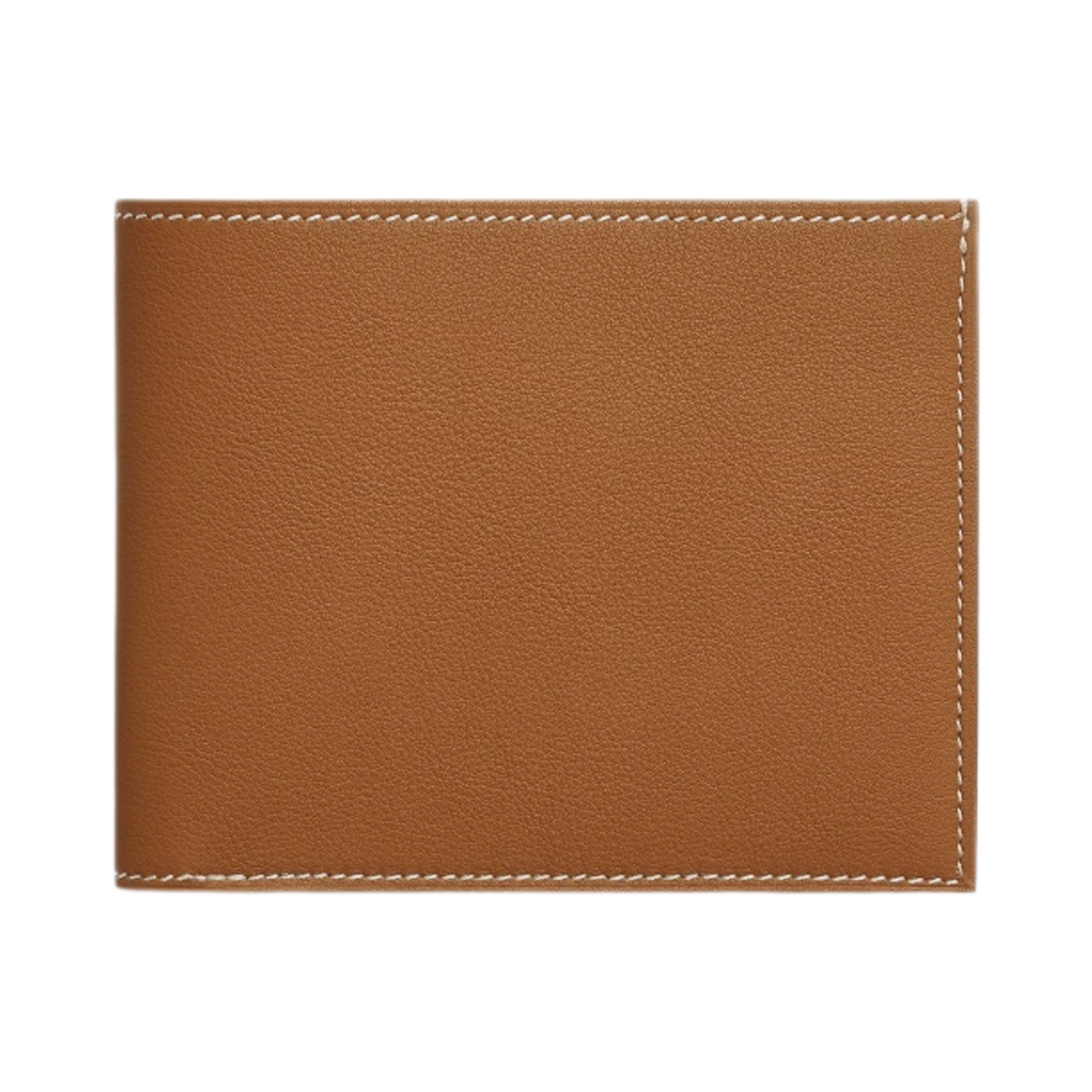 H084819CAAD Hermes Citizen Twill Compact Card Holder Swift & Gold Rouge Piment