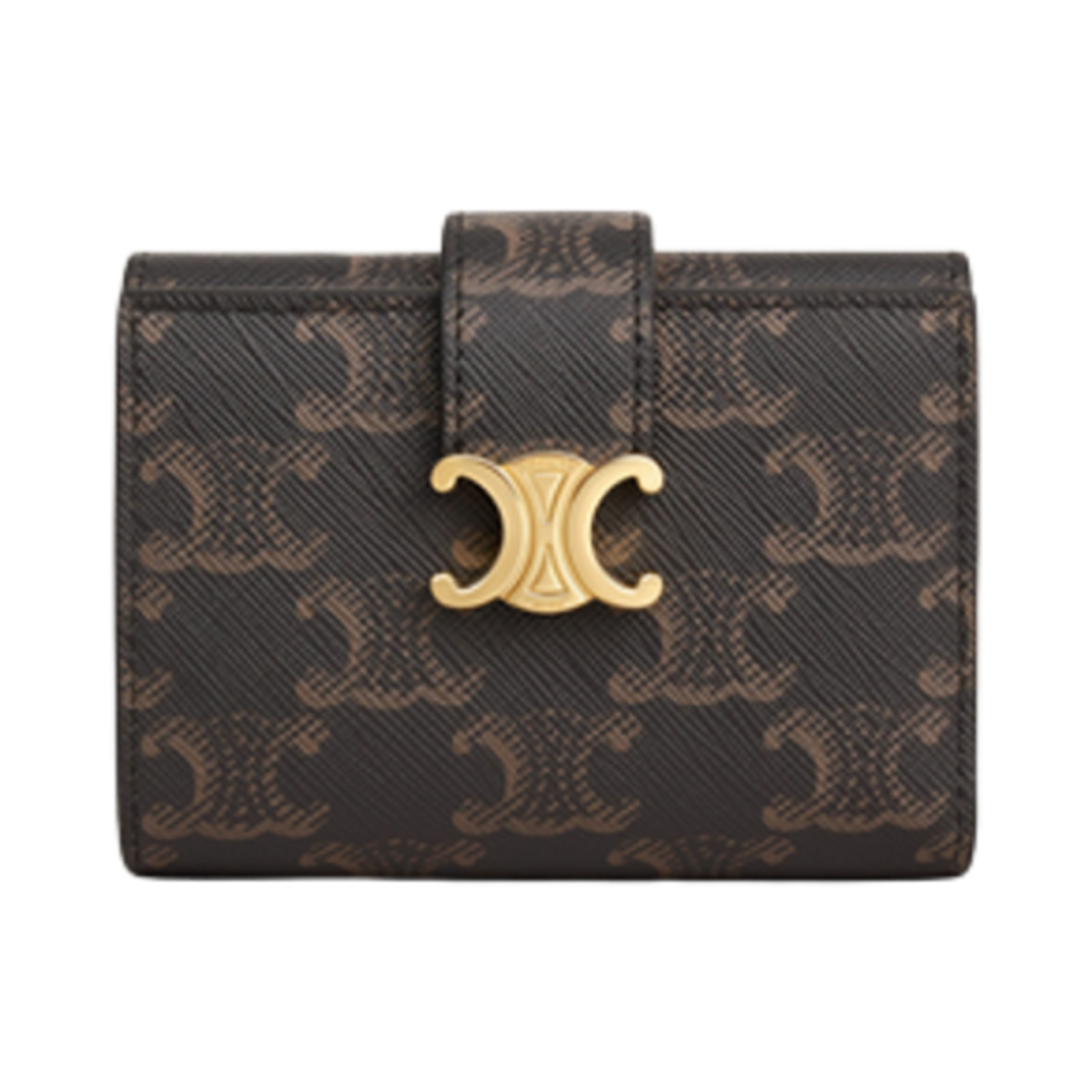 셀린느 트리옹프 캔버스 셀린느 빅투아르 파인 월렛 탄(Celine Fine Wallet Celine Victoire in Triomphe Canvas Tan)