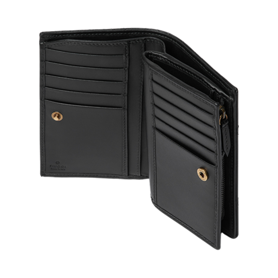 구찌 GG 마몽 지갑 블랙 레더(Gucci GG Marmont Wallet Black Leather) - 4