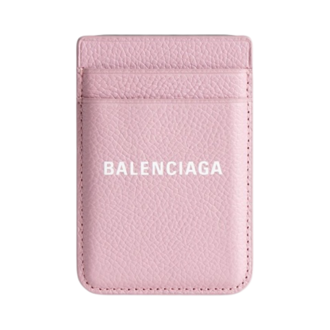발렌시아가 그레인드 카프스킨 캐쉬 마그네틱 카드 홀더 핑크(Balenciaga Grained Calfskin Cash Magnetic Card Holder Pink) - 1