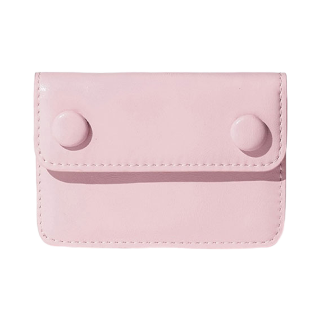 L0891170489 Le Masque Dot Accordion Coin & Card Wallets Baby Pink