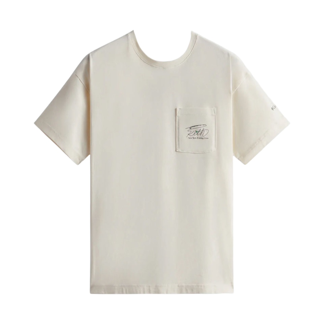 키스 x 콜롬비아 PFG 스트라이프 배스 빈티지 티셔츠 샌드리프트