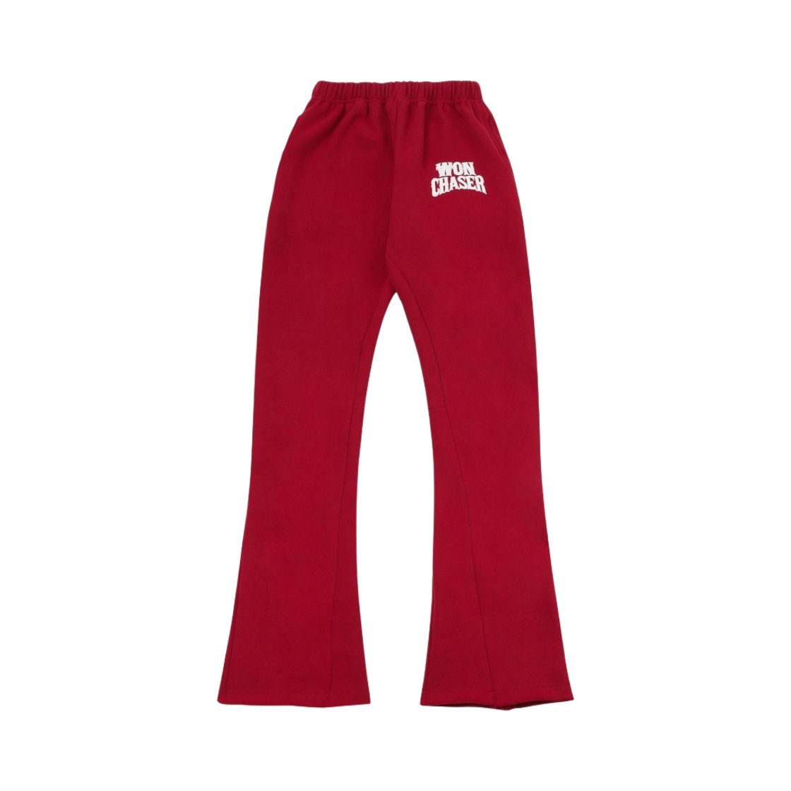 원체이서 빈티지 플레어 스웨트팬츠 레드(Won Chaser Vintage Flare Sweatpants Red)