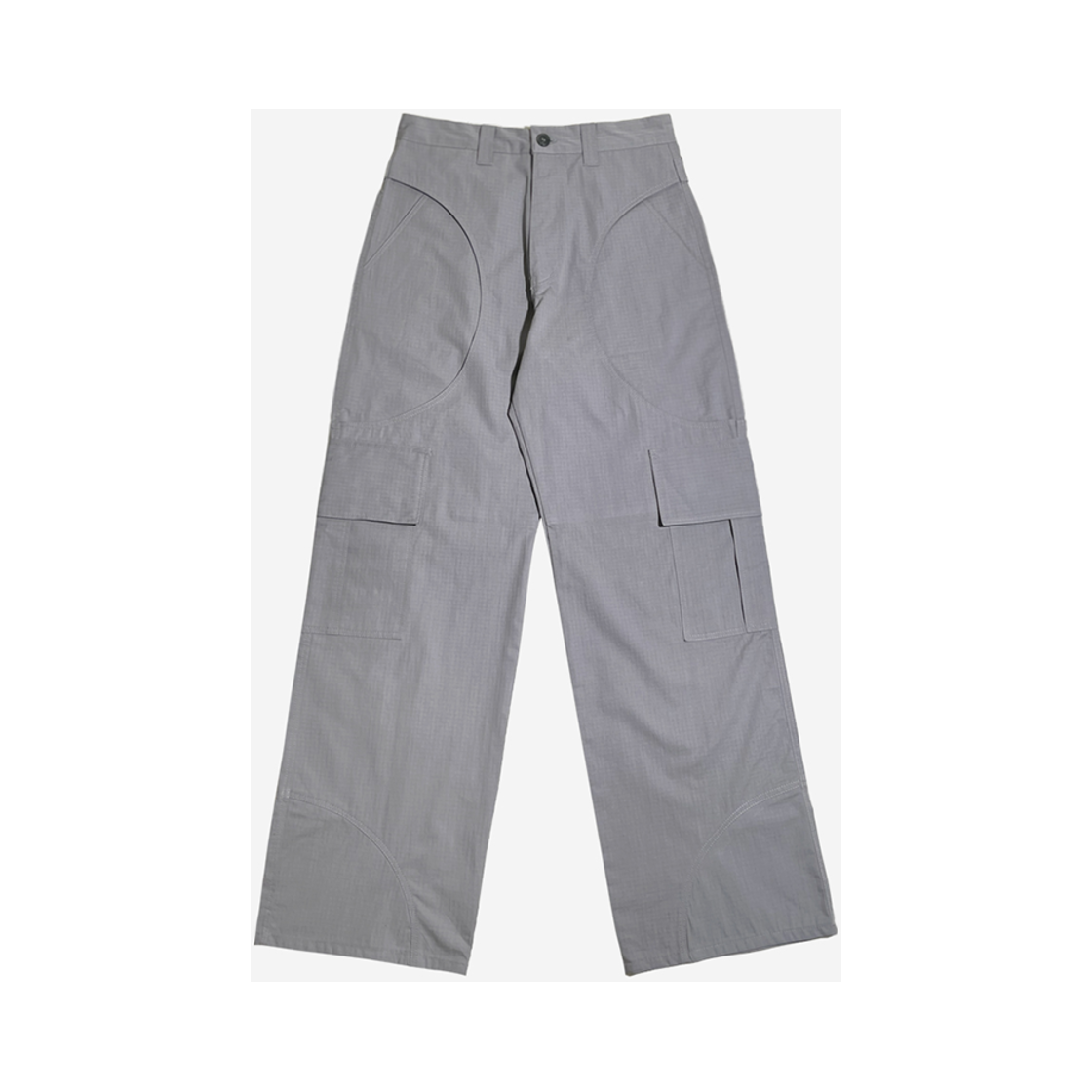 4523028 Full of Ssun Ripstop Circle Cargo Pants Grey