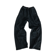 AOP Large Fit Curve Pants Stone Black