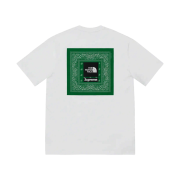 Supreme x The North Face Bandana T-Shirt White - 22SS