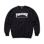 Thrasher Skate Mag Crew Black