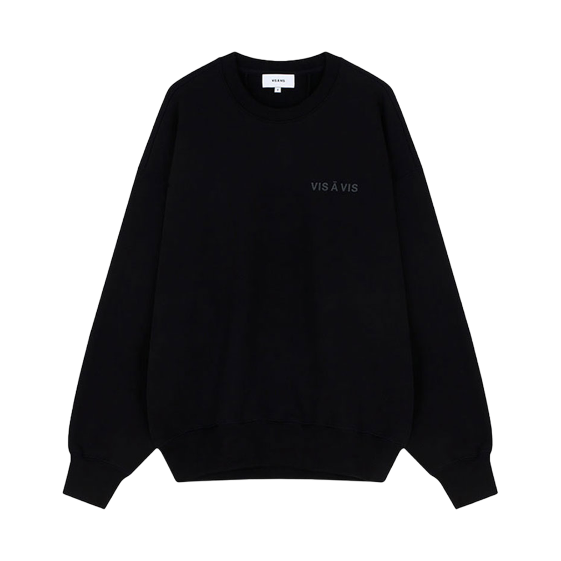 243-2201-01 VIS A VIS Logo Sweatshirt Black