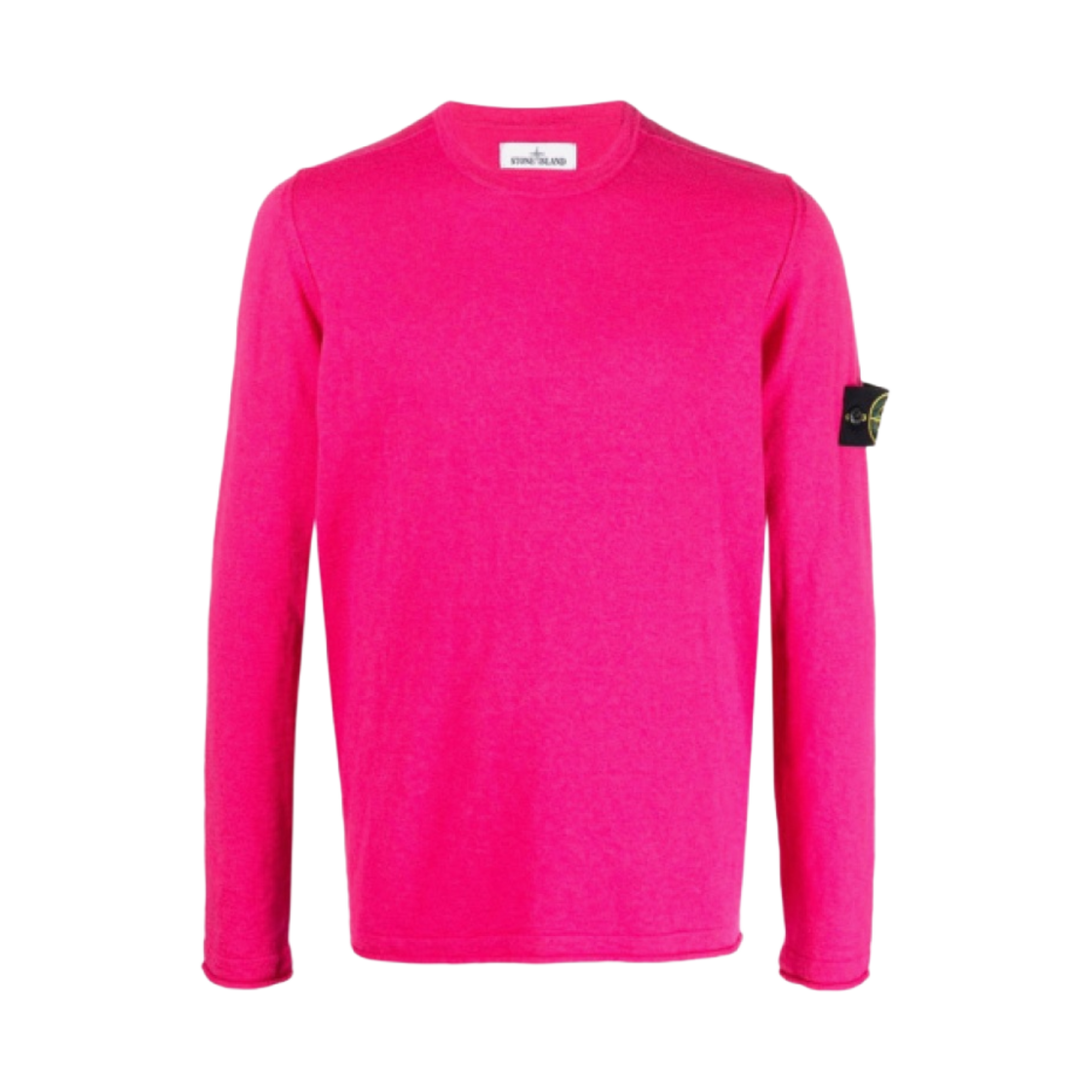 스톤 아일랜드 532B9 크루넥 니트탑 시클라멘 - 22SS(Stone Island 532B9 Crewneck Knit Cyclamen - 22SS) - 1