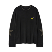 Hatchingroom Stars Knit Black