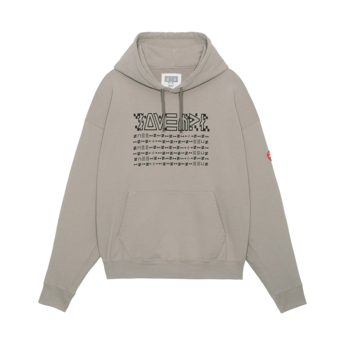 카브엠트 스트릭트 이퀴발런트 투 후드 그레이 - 23SS(Cav Empt Strict Equivalent To Hoodie Grey - 23SS)
