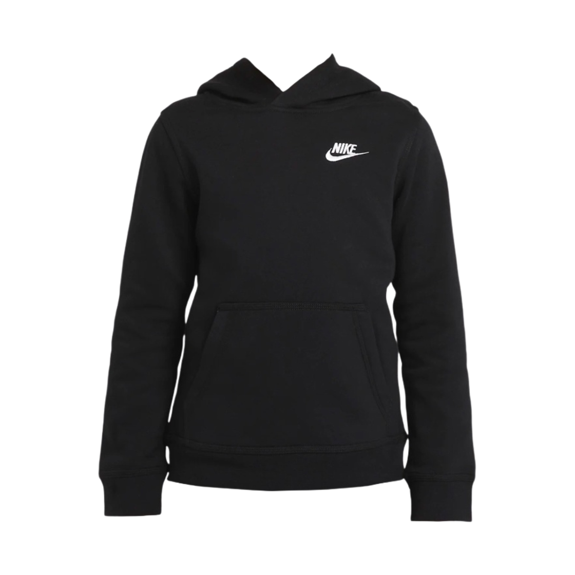 BV3757-011 (Kids) Nike NSW Club Pullover Hoodie Black