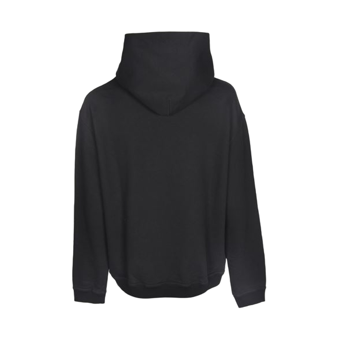 메종 마르지엘라 업사이드 다운 자수 로고 후드 블랙 레드(Maison Margiela Upside Down Embroidered Logo Hoodie Black Red) - 2