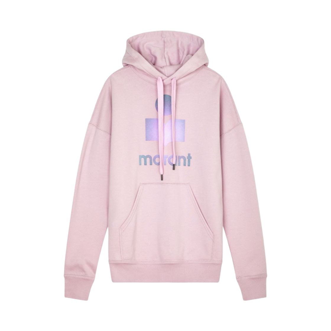 SW0001FA-A3M56E-40LK (W) Isabel Marant Mansel Oversized Hoodie Sweatshirt Light Pink - 23FW