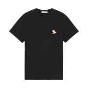 Maison Kitsune Chillax Fox Patch Regular T-Shirt Black