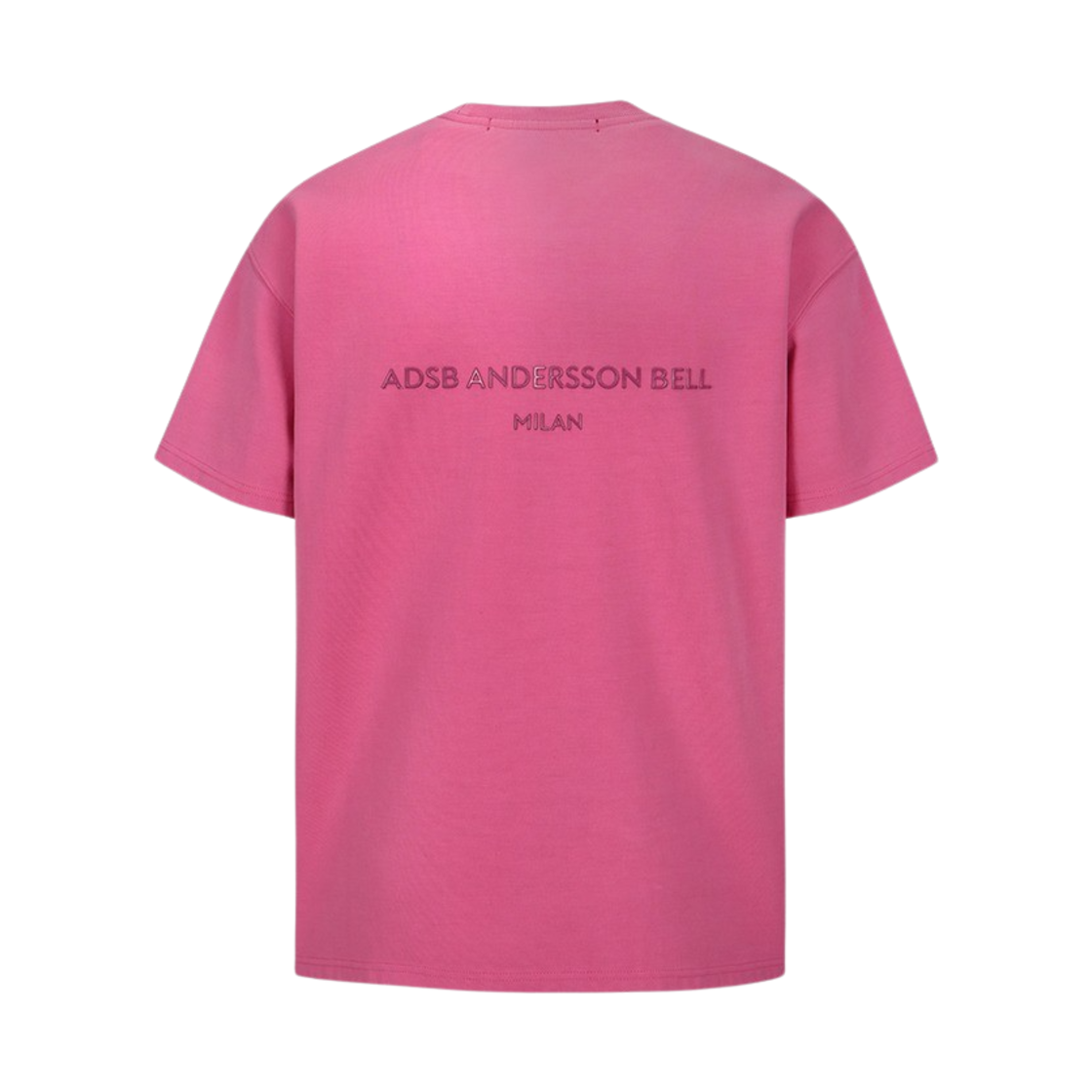 atb1230u(PINK) [KREAM 단독] ADSB Andersson Bell Unisex Stool Patch Logo T-Shirt Pink - 대표 이미지 #1