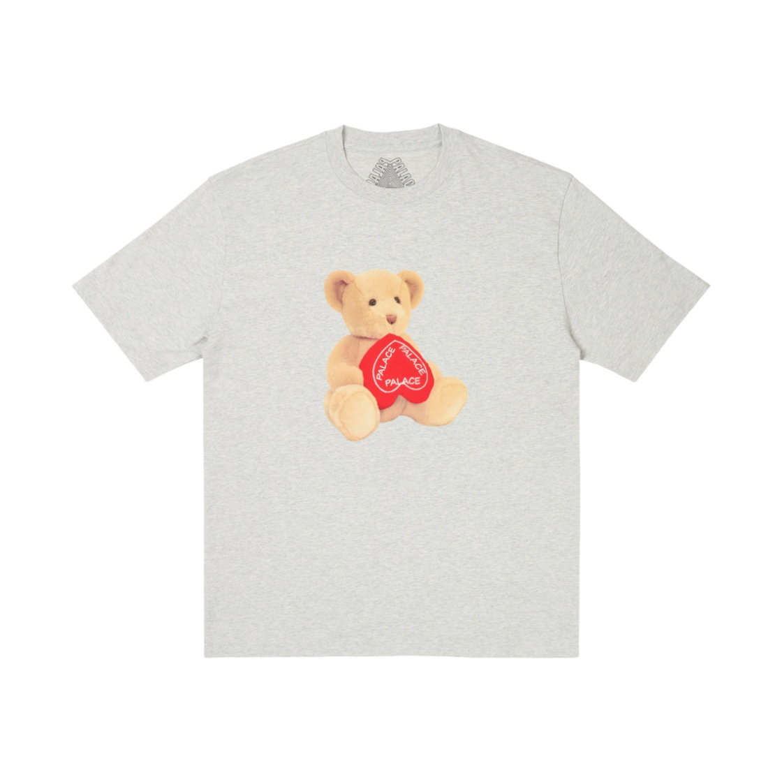 - Palace Teddy T-Shirt Grey Marl - 24SS