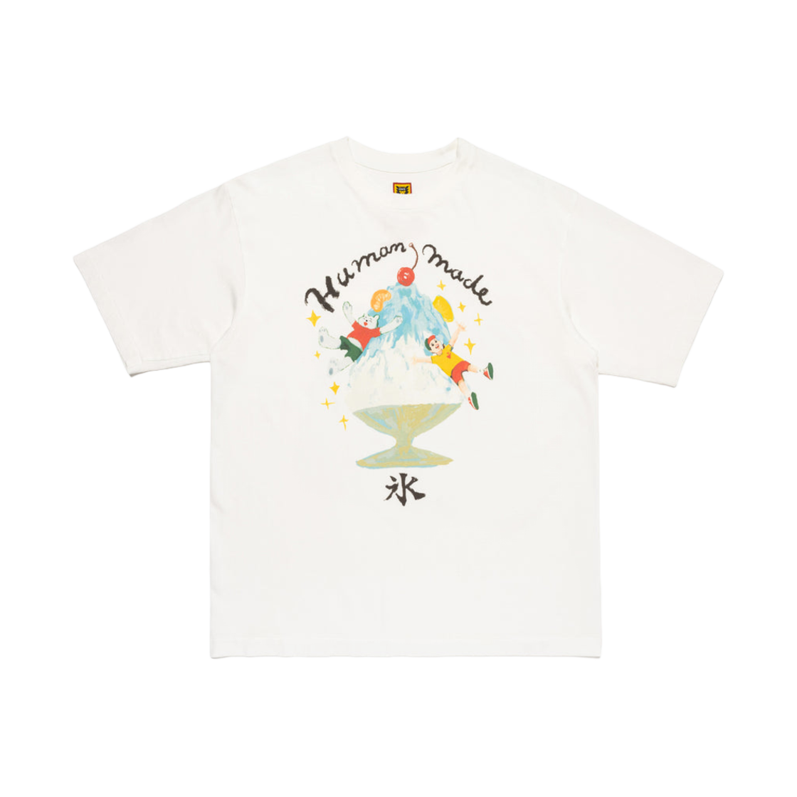 휴먼 메이드 x 케이코 사츠키메 케이코 소오토메 티셔츠 #22 화이트