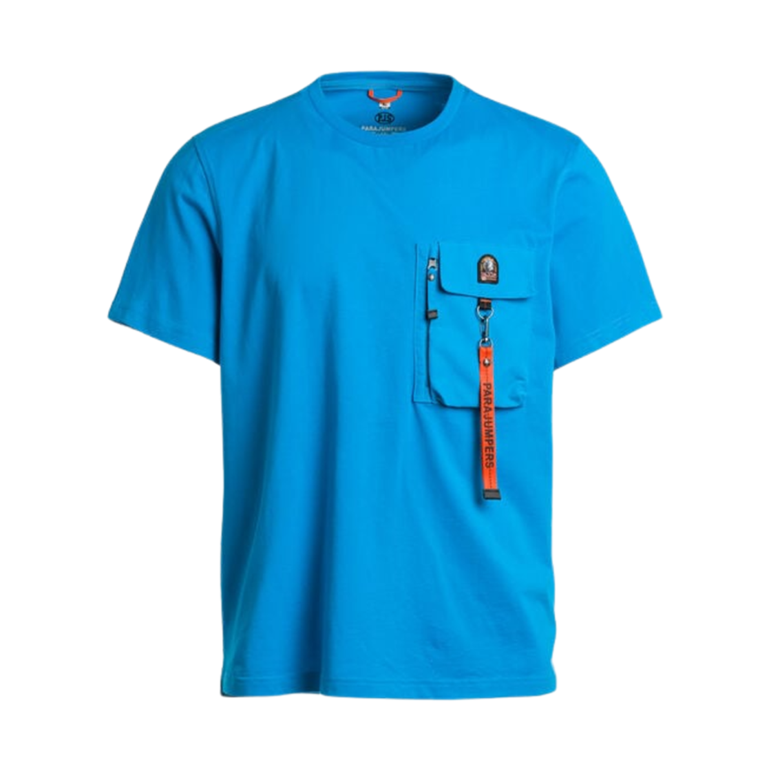 24SMPMTSRE07P290314 ParaJumpers Mojave Cotton Jersey T-Shirt Blue Jewel - 24SS
