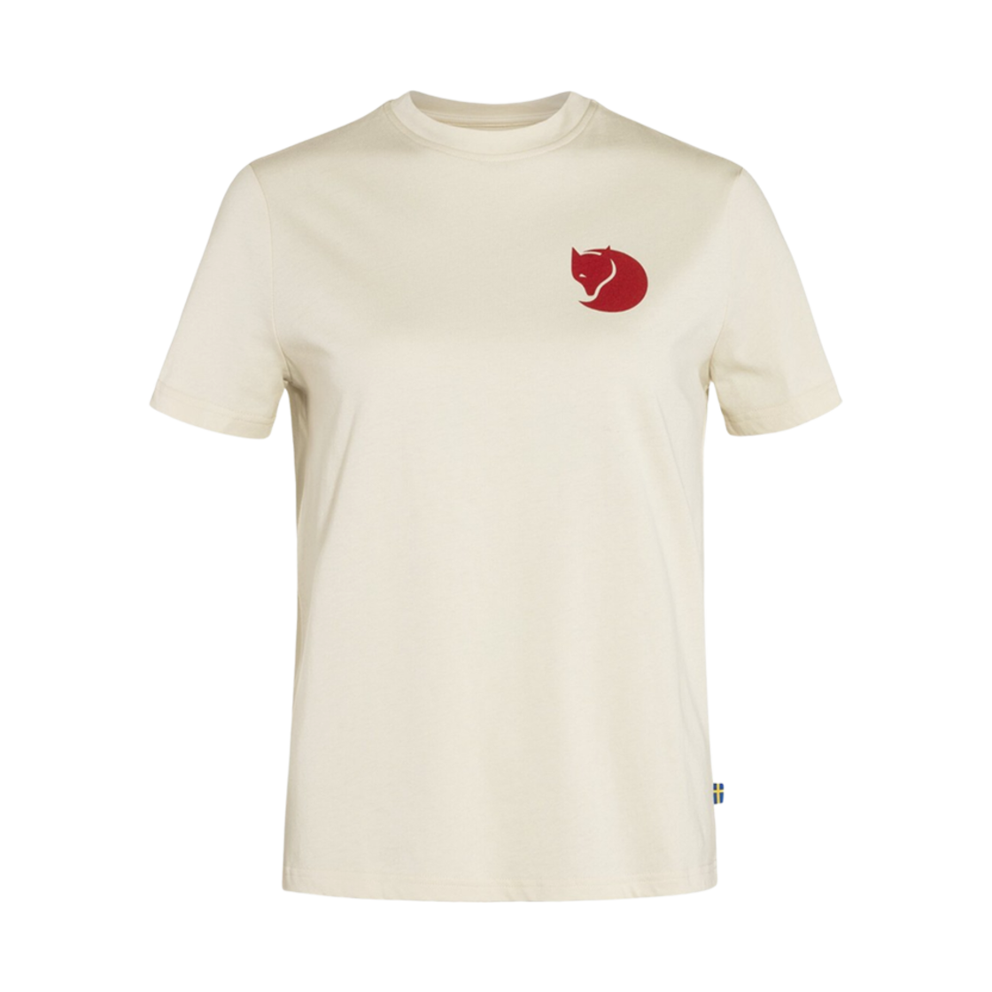 87153-113 (W) Fjallraven Fox Boxy Logo T-Shirt Ivory