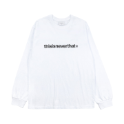 Thisisneverthat T Logo L/S T-Shirt White