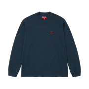 Supreme Small Box LS T-Shirt Navy - 24SS