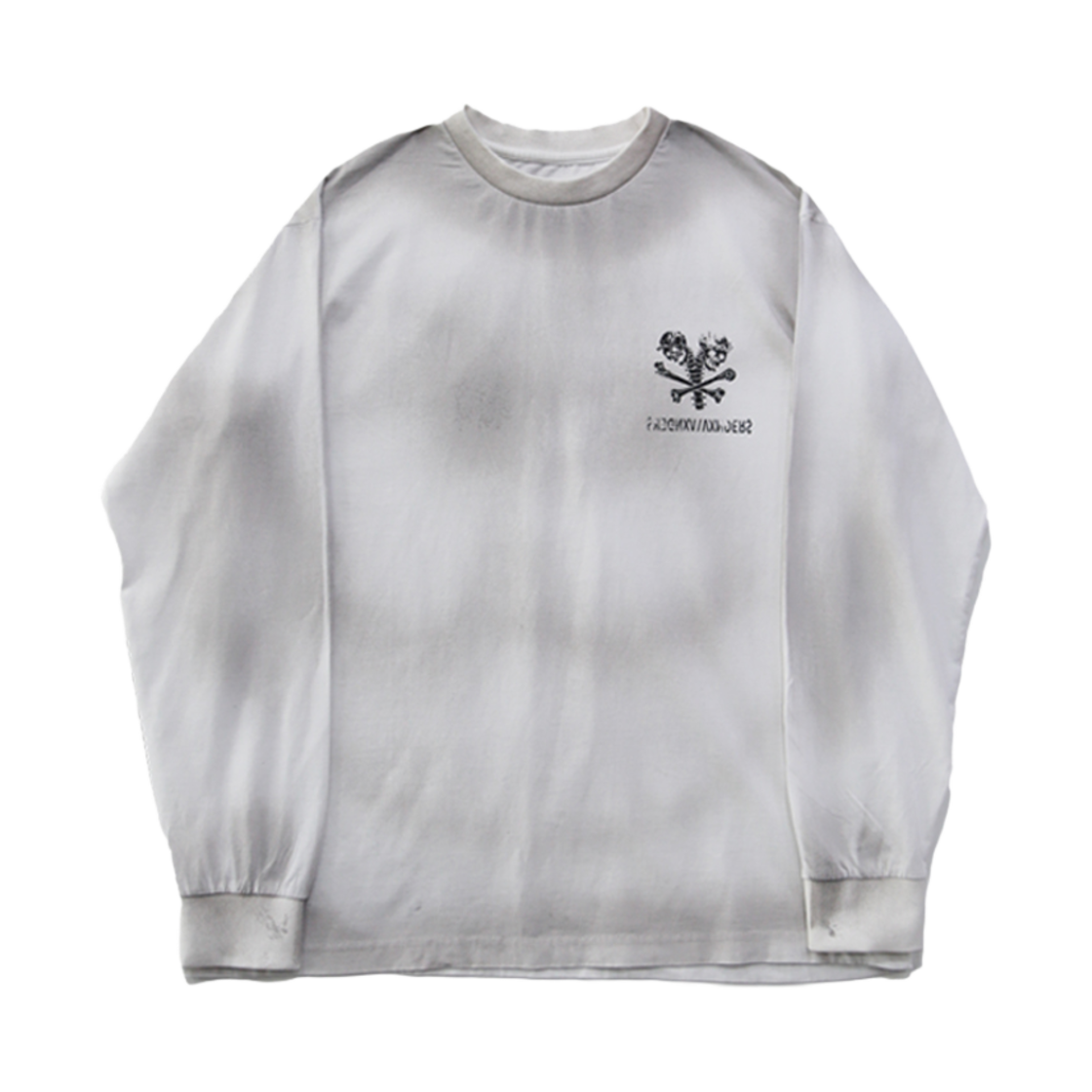 VAYNE-WHITE VENDORS Born Vayne LS T-Shirt White