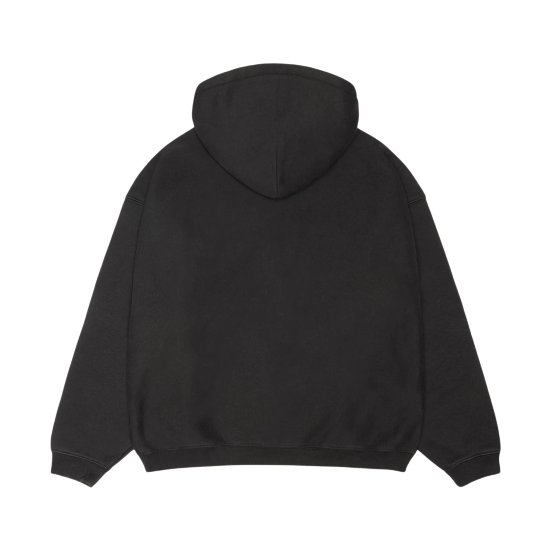 스투시 바시티 집 후드 워시드 블랙(Stussy Varsity Zip Hoodie Washed Black) - 2