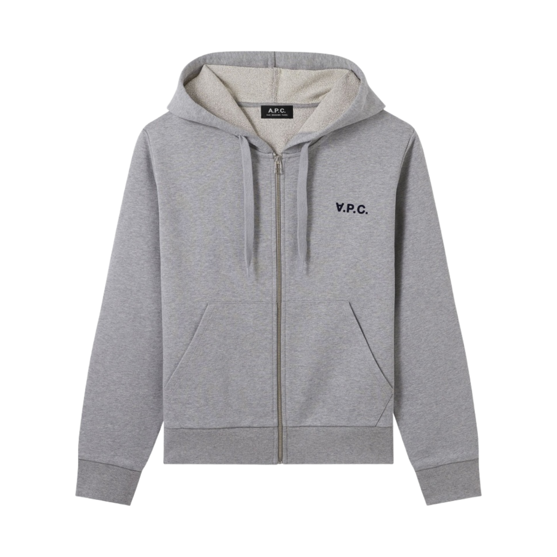 (W) 아페쎄 에밀리 후드 헤더 그레이((W) A.P.C. Emilie Hoodie Heather Grey) - 1