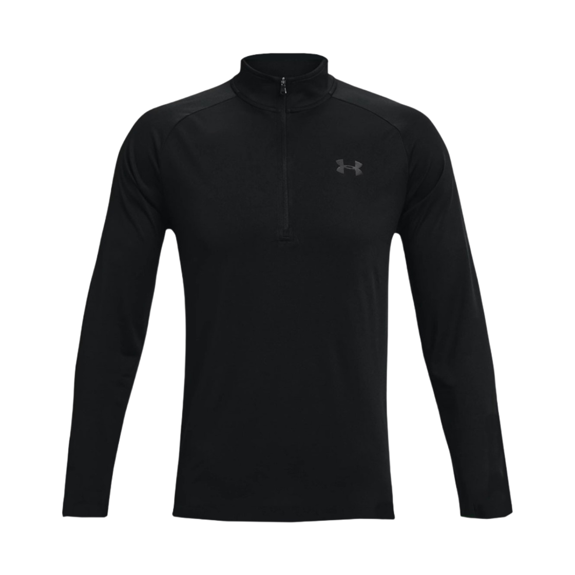 1328495-001 Under Armour Tech Half Zip Long Sleeve Black Charcoal