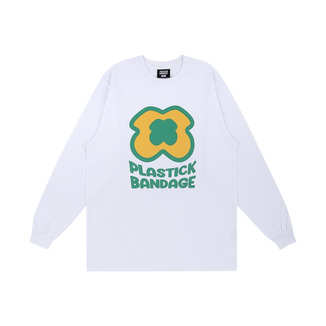 PLW Plastick Bandage Plower Long Sleeve White