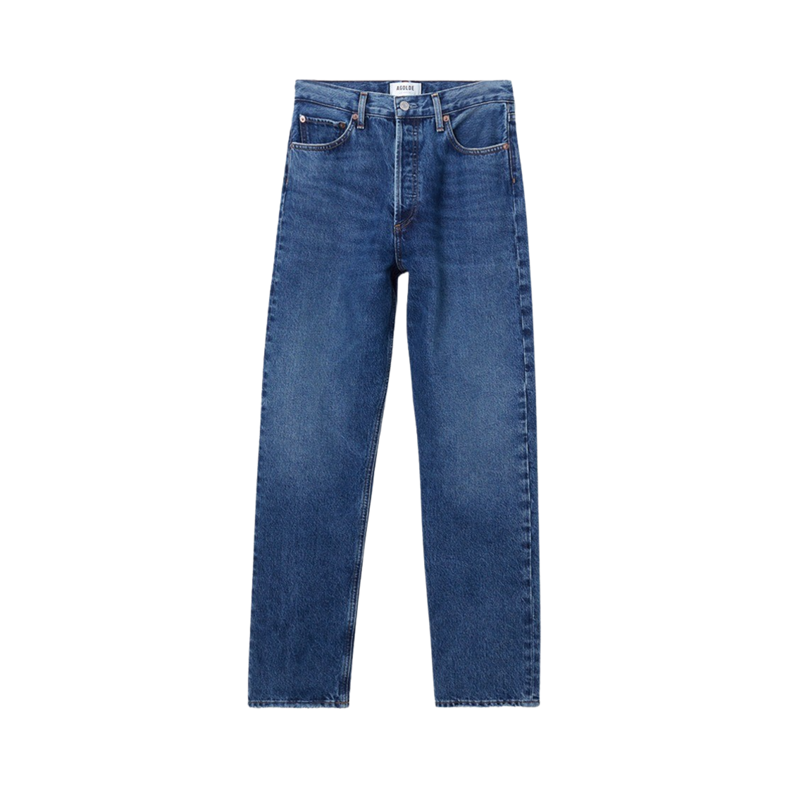에이골디 우먼 90's 핀치 웨이스트 하이 라이즈 스트레이트 리지드 진 레인지(Agolde Women 90’s Pinch Waist High Rise Straight Rigid Jean Range)