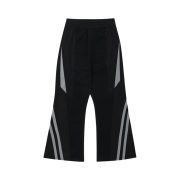 Flavorism Hybrid Denim Track Pants Black