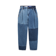 Zara x Ader Error Barrel Leg Jeans Blue