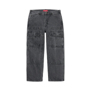 Supreme Double Knee Denim Utility Pants Black - 22SS