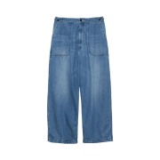 Nanamica Denim Work Pants Indigo Bleach