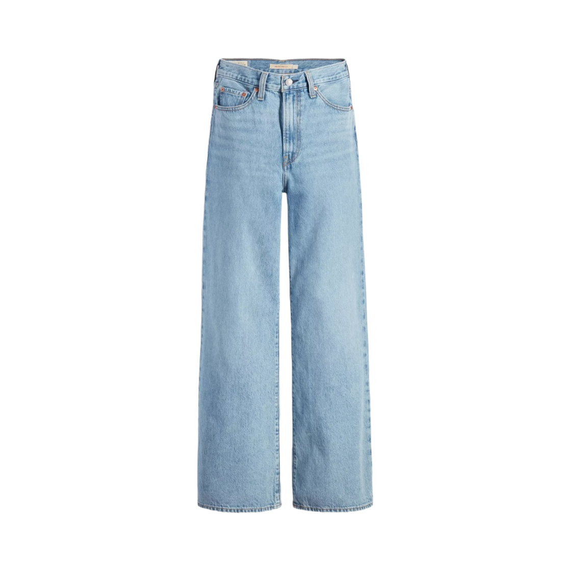 (W) 리바이스 립케이지 와이드 레그 진 라이트 워시((W) Levi's Ribcage Wide Leg Jeans Light Wash) - 1