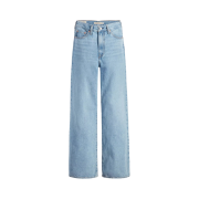 (W) Levi's Ribcage Wide Leg Jeans Light Wash