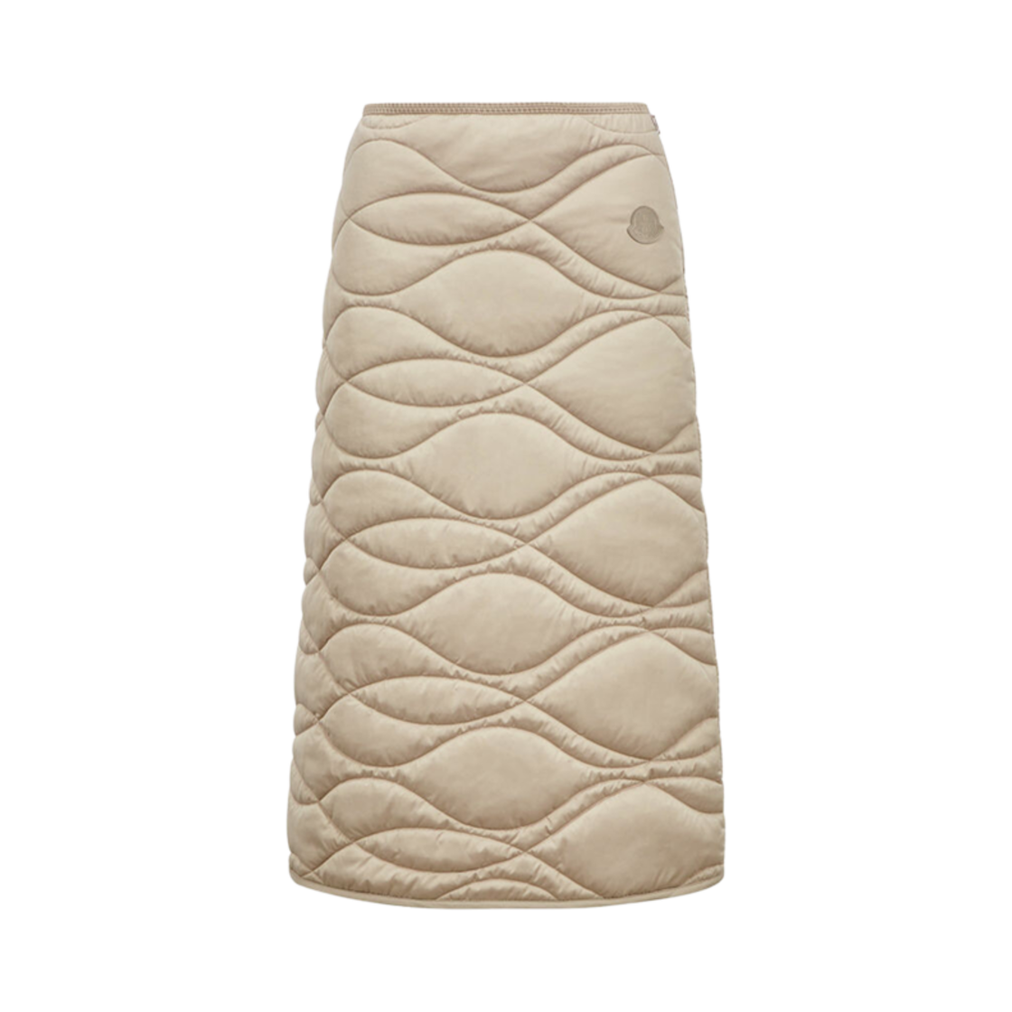 J2-093-2D00004-597H0-205 (W) Moncler Padded Midi Skirt Beige - 24FW