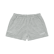 LAZYZ Lazy Terry Stripe Shorts Gray