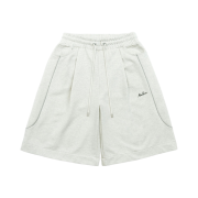 Ader Error Tever Logo Sweatshorts Oatmeal