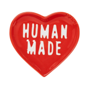 Human Made Heart Ceramics Tray Red