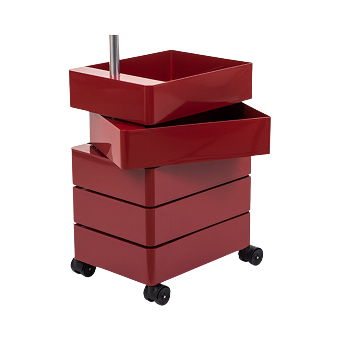 MAGIS_38 Magis 360° Container 5 Drawer Bordeaux