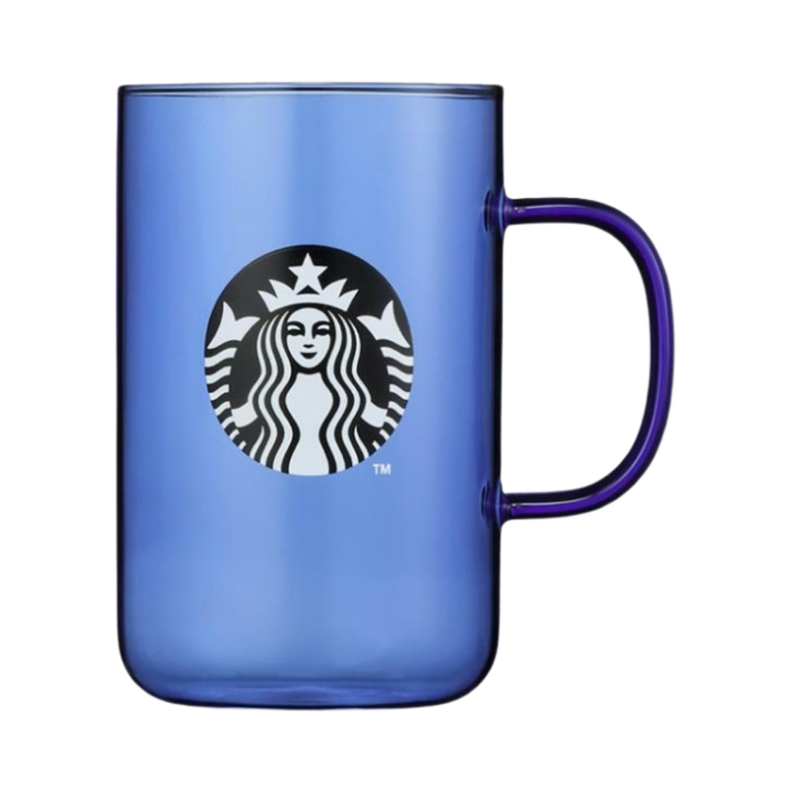 - Starbucks Cool Summer Blue Siren Glass 500ml