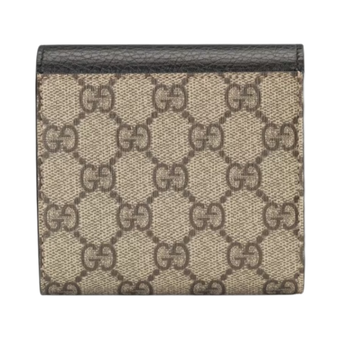 구찌 GG 마몽 미디움 지갑 블랙 베이지 에보니(Gucci GG Marmont Medium Wallet Black Beige Ebony) - 3