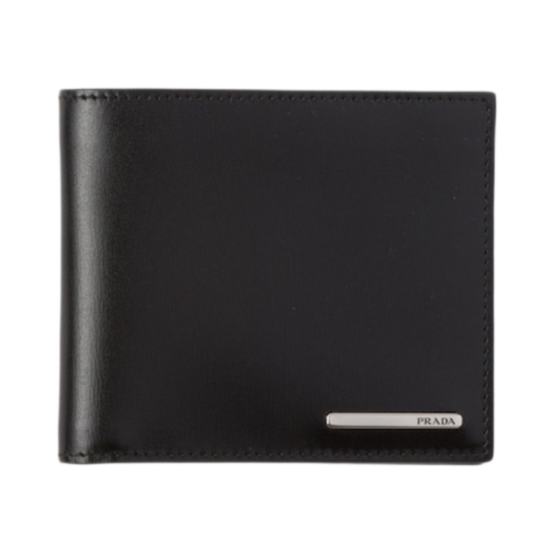 프라다 레더 월렛 블랙(Prada Leather Wallet Black) - 1