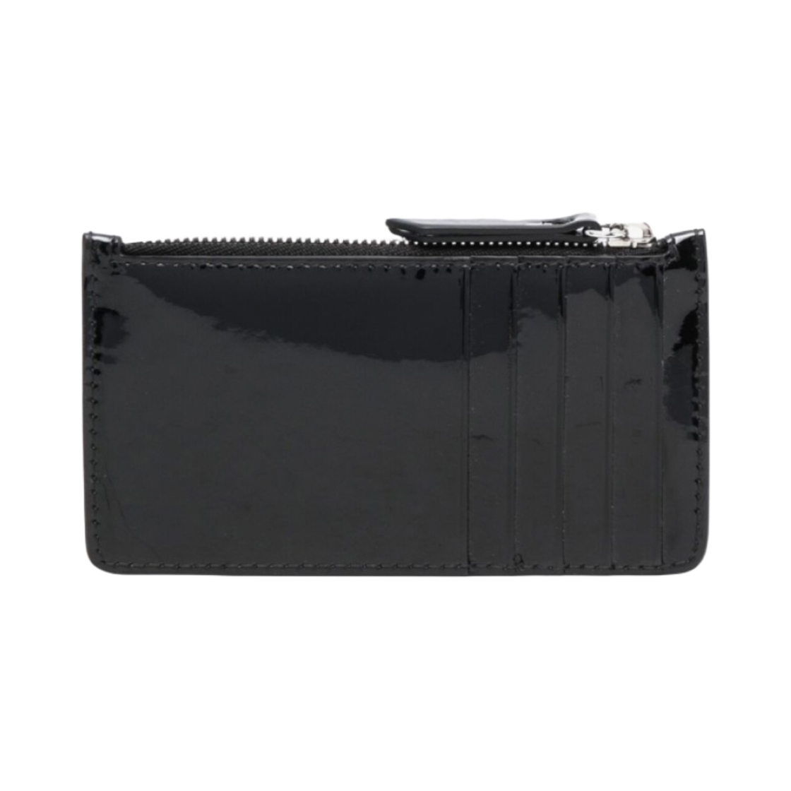 메종 마르지엘라 베르니체 스티치 지퍼 카드 홀더 블랙(Maison Margiela Vernice Stitch Zipped Card Holder Black) - 2