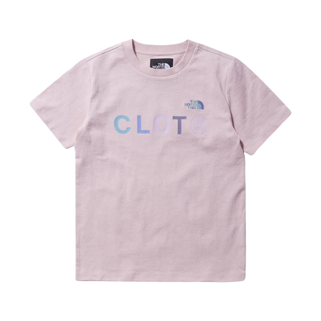 노스페이스 x 클랏 로고 숏슬리브 티셔츠 핑크(The North Face x Clot Logo S/S T-Shirt Pink) - 1