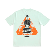 Palace x Porter Tri-Ferg Bell Boy T-Shirt Blue